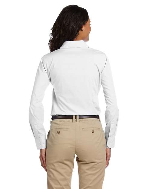 Harriton Women's Essential Poplin M510W