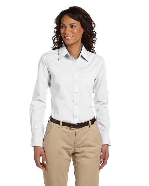Harriton Women's Essential Poplin M510W