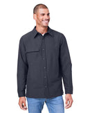 Harriton Flex Twill Overshirt M72
