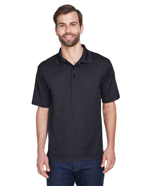 UltraClub Cool & Dry Mesh Piqué Polo 8210 - Black
