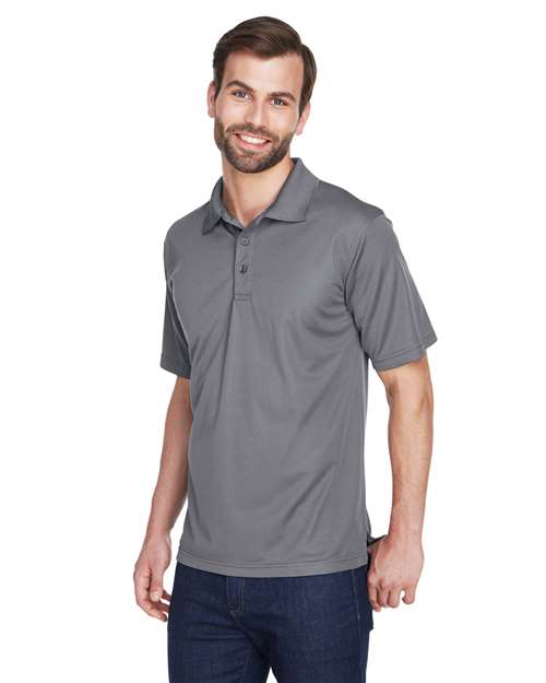 UltraClub Cool & Dry Mesh Piqué Polo 8210 - Charcoal