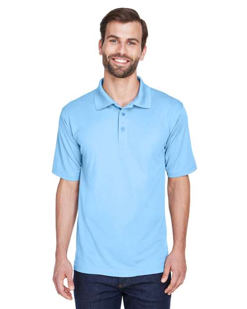 UltraClub Cool & Dry Mesh Piqué Polo 8210 - Columbia Blue