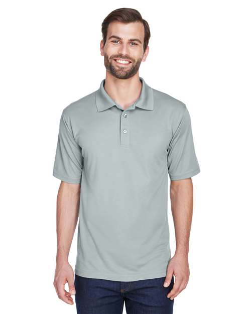 UltraClub Cool & Dry Mesh Piqué Polo 8210 - Silver