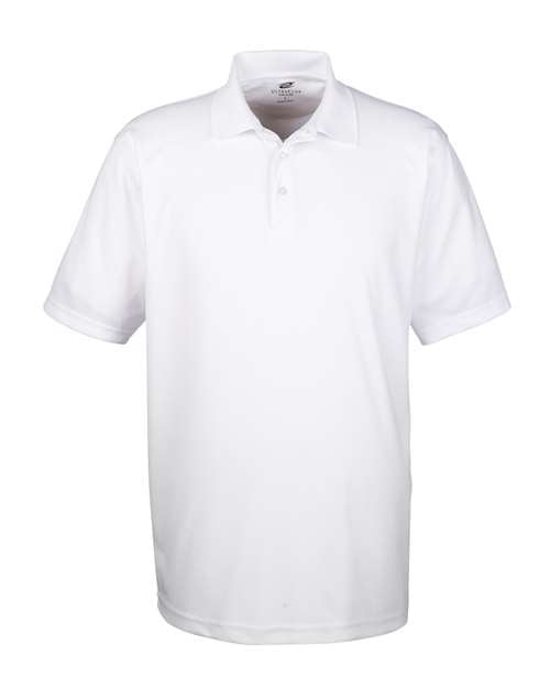 UltraClub Cool & Dry Mesh Piqué Polo 8210 - White