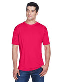 UltraClub Cool & Dry Sport Performance Interlock T-Shirt 8420 - Red