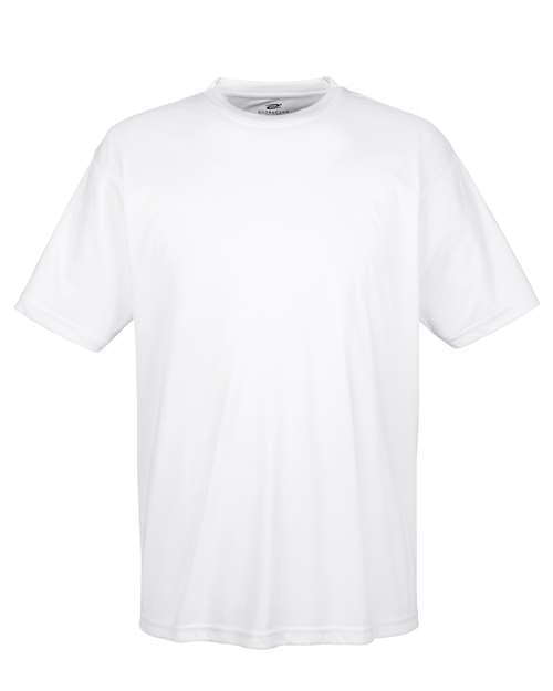 UltraClub Cool & Dry Sport Performance Interlock T-Shirt 8420 - White