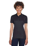 UltraClub Women's Cool & Dry Mesh Piqué Polo 8210L - Black