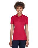 UltraClub Women's Cool & Dry Mesh Piqué Polo 8210L - Cardinal
