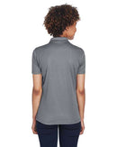 UltraClub Women's Cool & Dry Mesh Piqué Polo 8210L - Charcoal