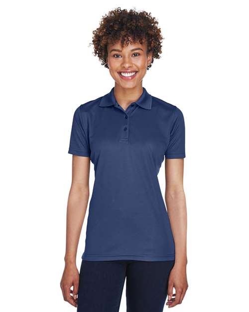 UltraClub Women's Cool & Dry Mesh Piqué Polo 8210L - Navy