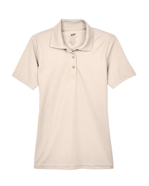 UltraClub Women's Cool & Dry Mesh Piqué Polo 8210L - Stone