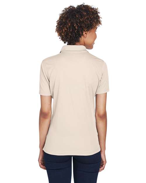 UltraClub Women's Cool & Dry Mesh Piqué Polo 8210L - Stone