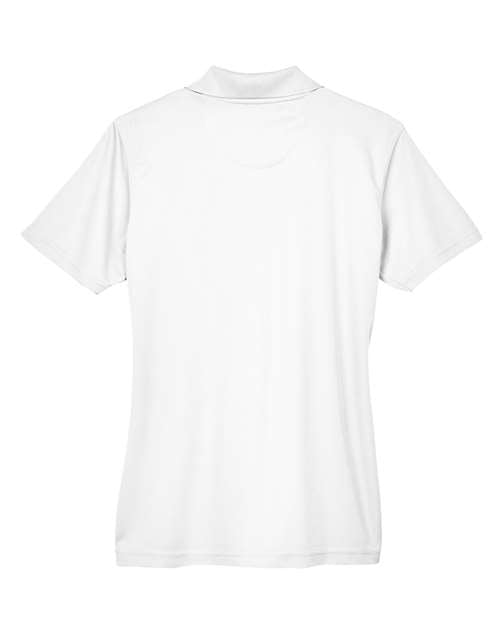 UltraClub Women's Cool & Dry Mesh Piqué Polo 8210L - White