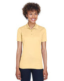 UltraClub Women's Cool & Dry Mesh Piqué Polo 8210L - Yellow Haze