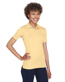 UltraClub Women's Cool & Dry Mesh Piqué Polo 8210L - Yellow Haze