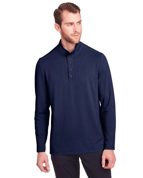 North End JAQ Snap-Up Stretch Performance Pullover NE400