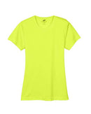 UltraClub Women's Cool & Dry Sport Performance Interlock T-shirt 8420L - Bright Yellow