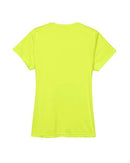 UltraClub Women's Cool & Dry Sport Performance Interlock T-shirt 8420L - Bright Yellow