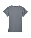 UltraClub Women's Cool & Dry Sport Performance Interlock T-shirt 8420L - Charcoal