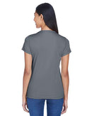 UltraClub Women's Cool & Dry Sport Performance Interlock T-shirt 8420L - Charcoal