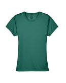 UltraClub Women's Cool & Dry Sport Performance Interlock T-shirt 8420L - Forest Green