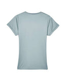 UltraClub Women's Cool & Dry Sport Performance Interlock T-shirt 8420L - Grey
