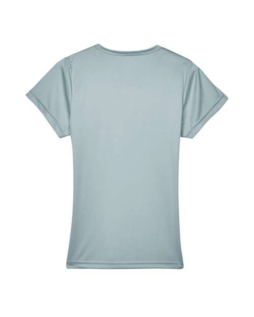 UltraClub Women's Cool & Dry Sport Performance Interlock T-shirt 8420L - Grey