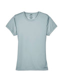 UltraClub Women's Cool & Dry Sport Performance Interlock T-shirt 8420L - Grey