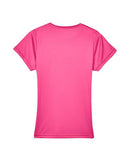 UltraClub Women's Cool & Dry Sport Performance Interlock T-shirt 8420L - Heliconia