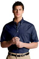Edwards Easy Care Poplin Short Sleeve Mens Shirt [