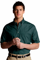 Edwards Easy Care Poplin Short Sleeve Mens Shirt [