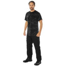 Rothco Midnight Camo Moisture Wicking T-Shirt. Item