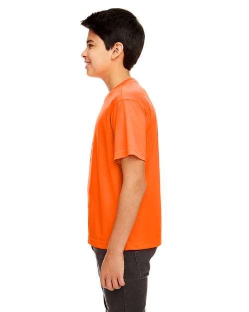 UltraClub Youth Cool & Dry Sport Performance Interlock T-shirt 8420Y