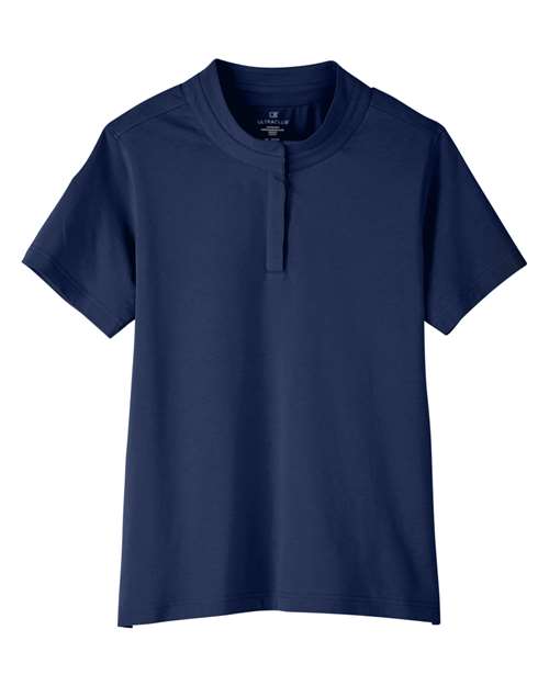 UltraClub Women's Lakeshore Stretch Cotton Performance Polo UC105W