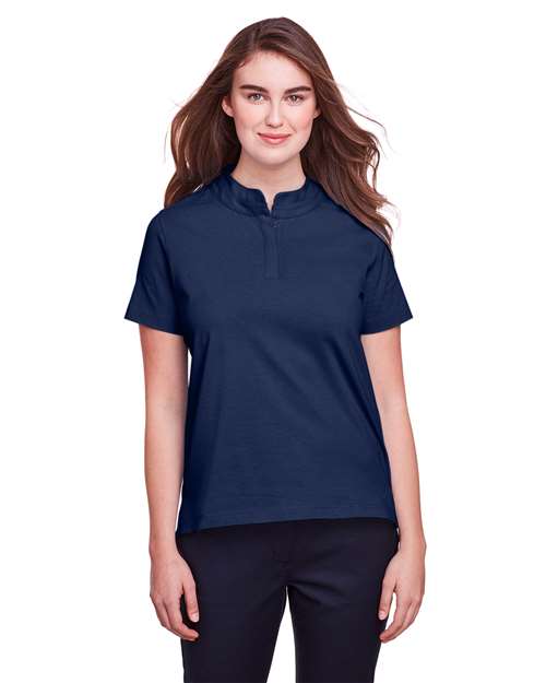 UltraClub Women's Lakeshore Stretch Cotton Performance Polo UC105W