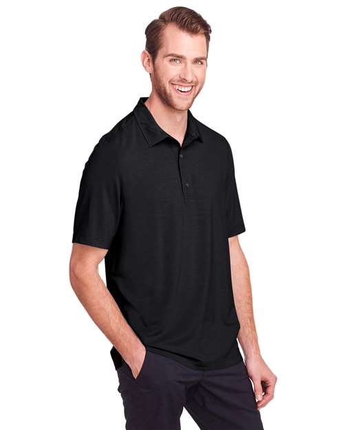 North End JAQ Snap-Up Stretch Performance Polo NE100