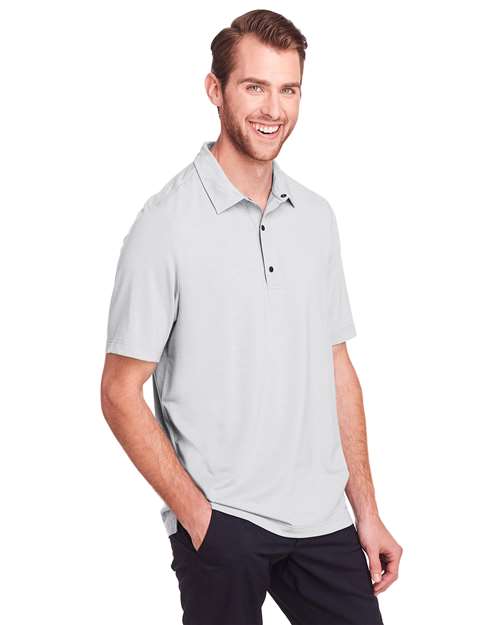 North End JAQ Snap-Up Stretch Performance Polo NE100