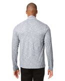 North End Eclipse Jacquard Quarter-Zip Pullover NE415