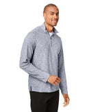 North End Eclipse Jacquard Quarter-Zip Pullover NE415