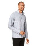 North End Eclipse Jacquard Quarter-Zip Pullover NE415
