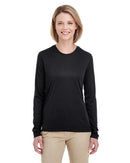 UltraClub Women's Cool & Dry Performance Long-Sleeve Top 8622W