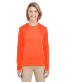 UltraClub Women's Cool & Dry Performance Long-Sleeve Top 8622W