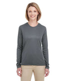 UltraClub Women's Cool & Dry Performance Long-Sleeve Top 8622W