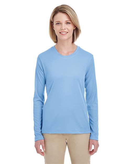 UltraClub Women's Cool & Dry Performance Long-Sleeve Top 8622W
