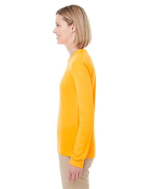 UltraClub Women's Cool & Dry Performance Long-Sleeve Top 8622W