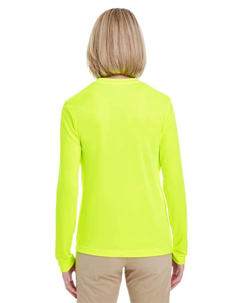 UltraClub Women's Cool & Dry Performance Long-Sleeve Top 8622W