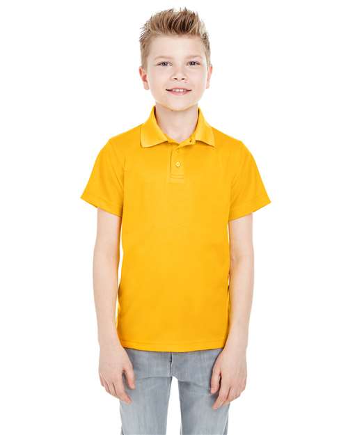 UltraClub Youth Cool & Dry Mesh Piqué Polo 8210Y