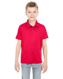 UltraClub Youth Cool & Dry Mesh Piqué Polo 8210Y