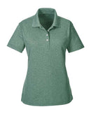 UltraClub Women's Heathered Pique Polo UC100W