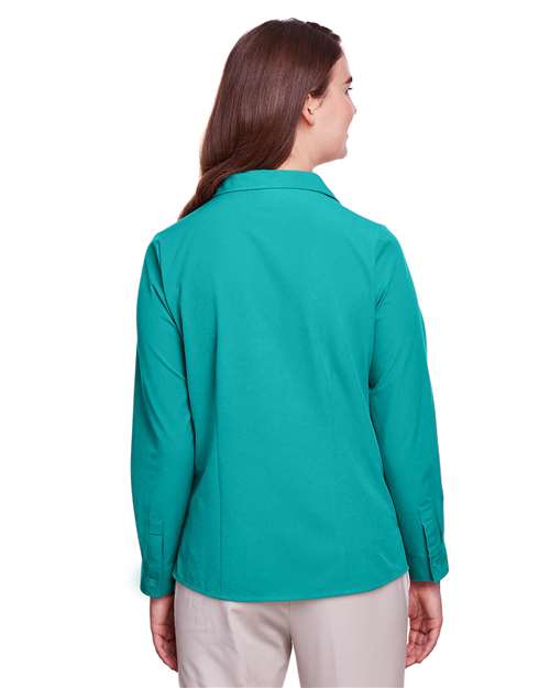 UltraClub Women's Bradley Performance Woven Shirt UC500W
